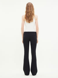 Heritage crepe tailored Pant - Black