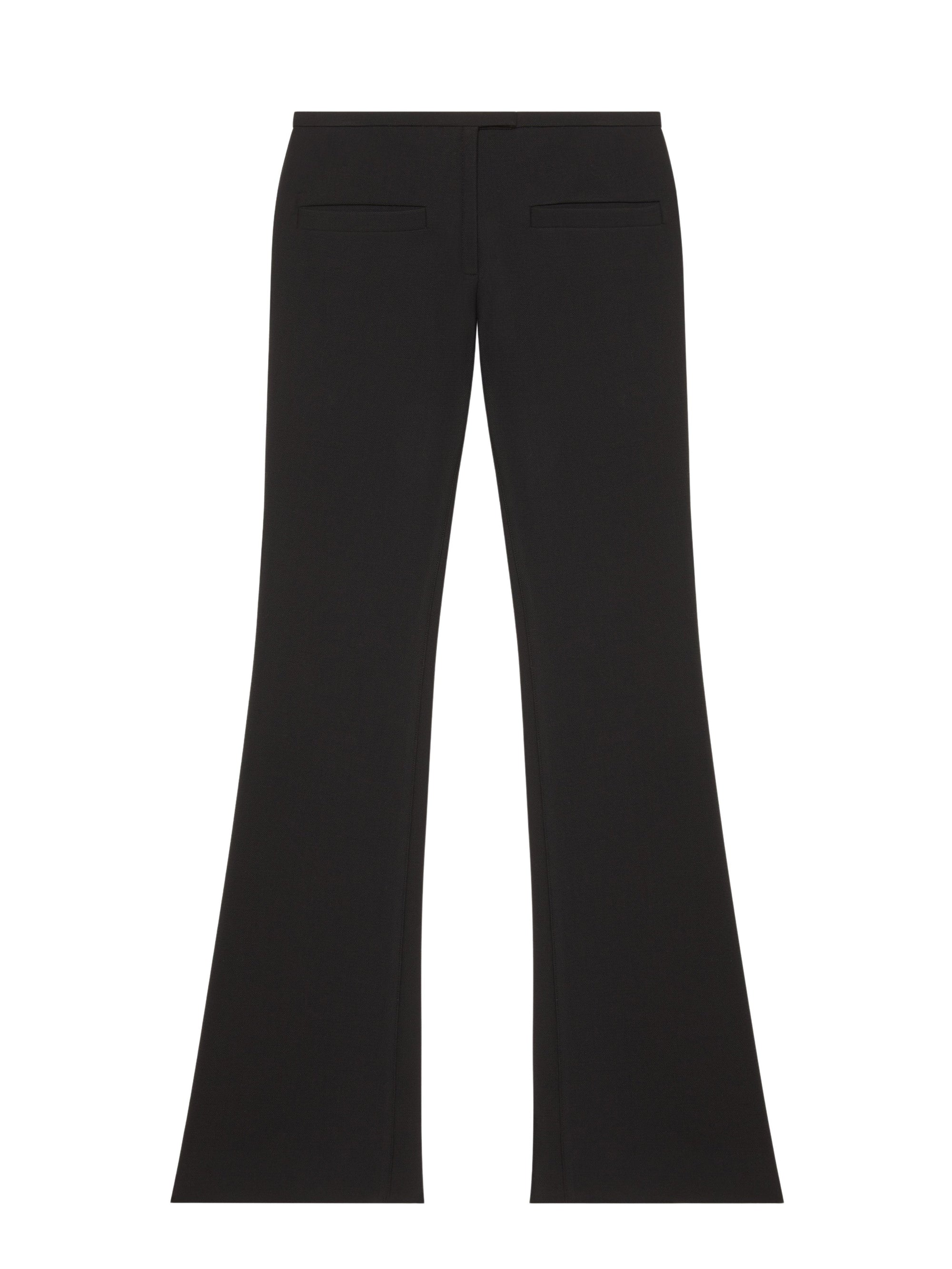 Heritage crepe tailored Pant - Black