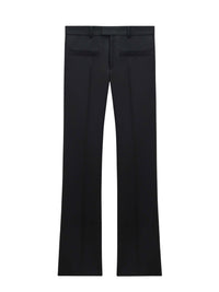 Heritage wool tailored Pant - Black