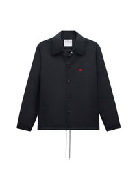 Nylon coach Jacket - Black
