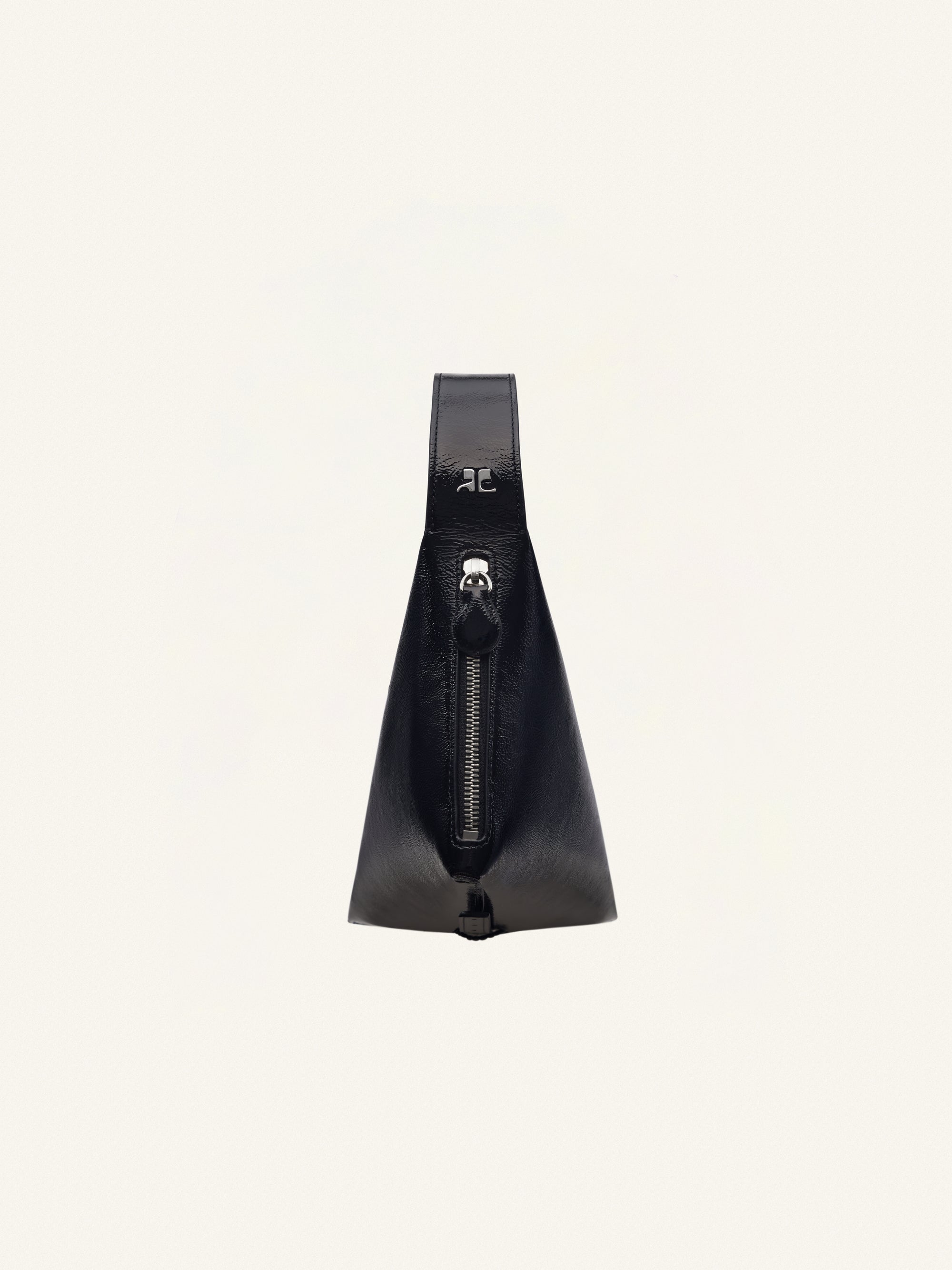 Naplack Leather Bag - Black