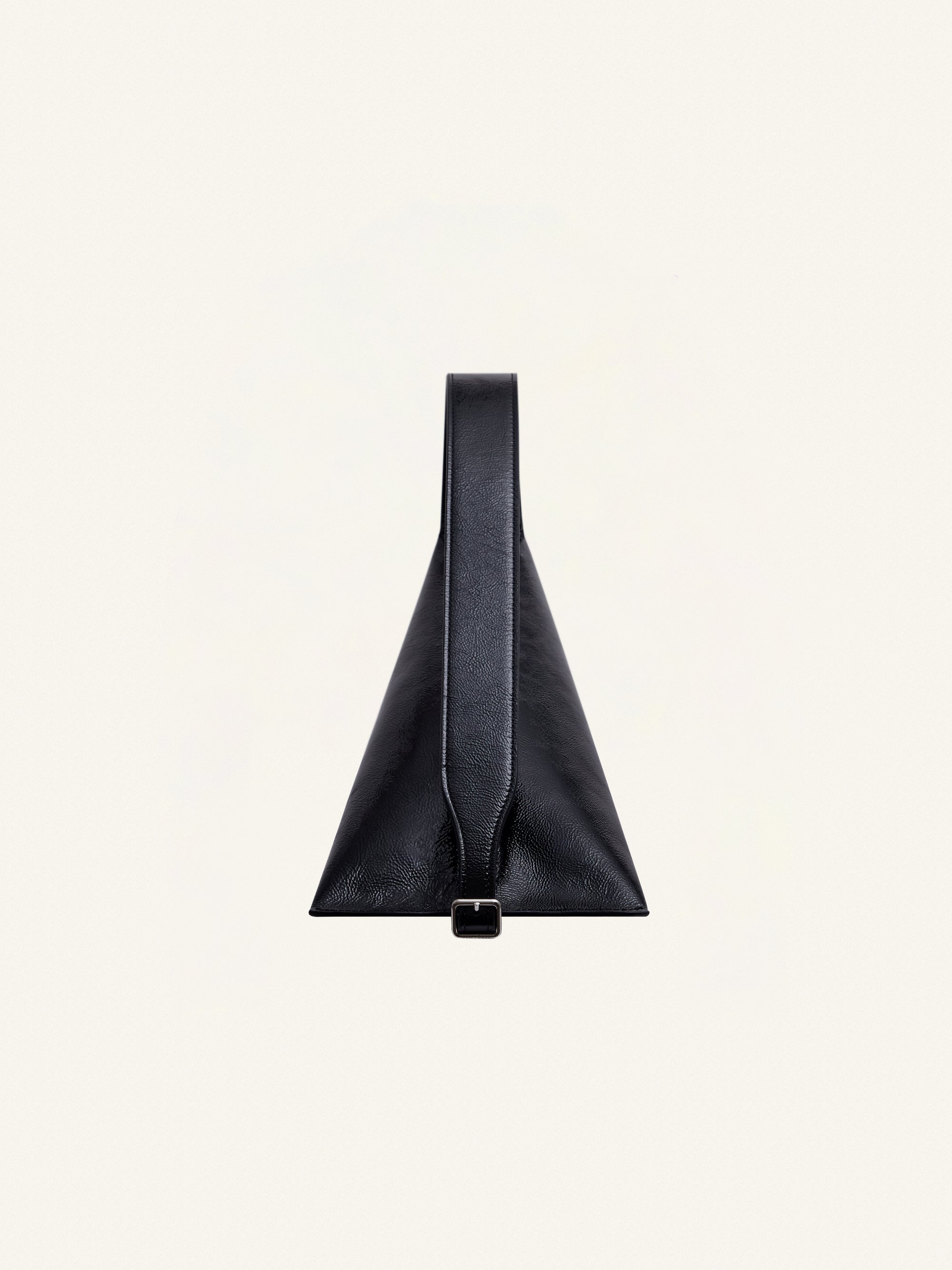 Naplack Leather Bag - Black