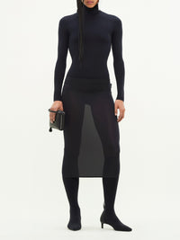 2nd skin tube Skirt - Black