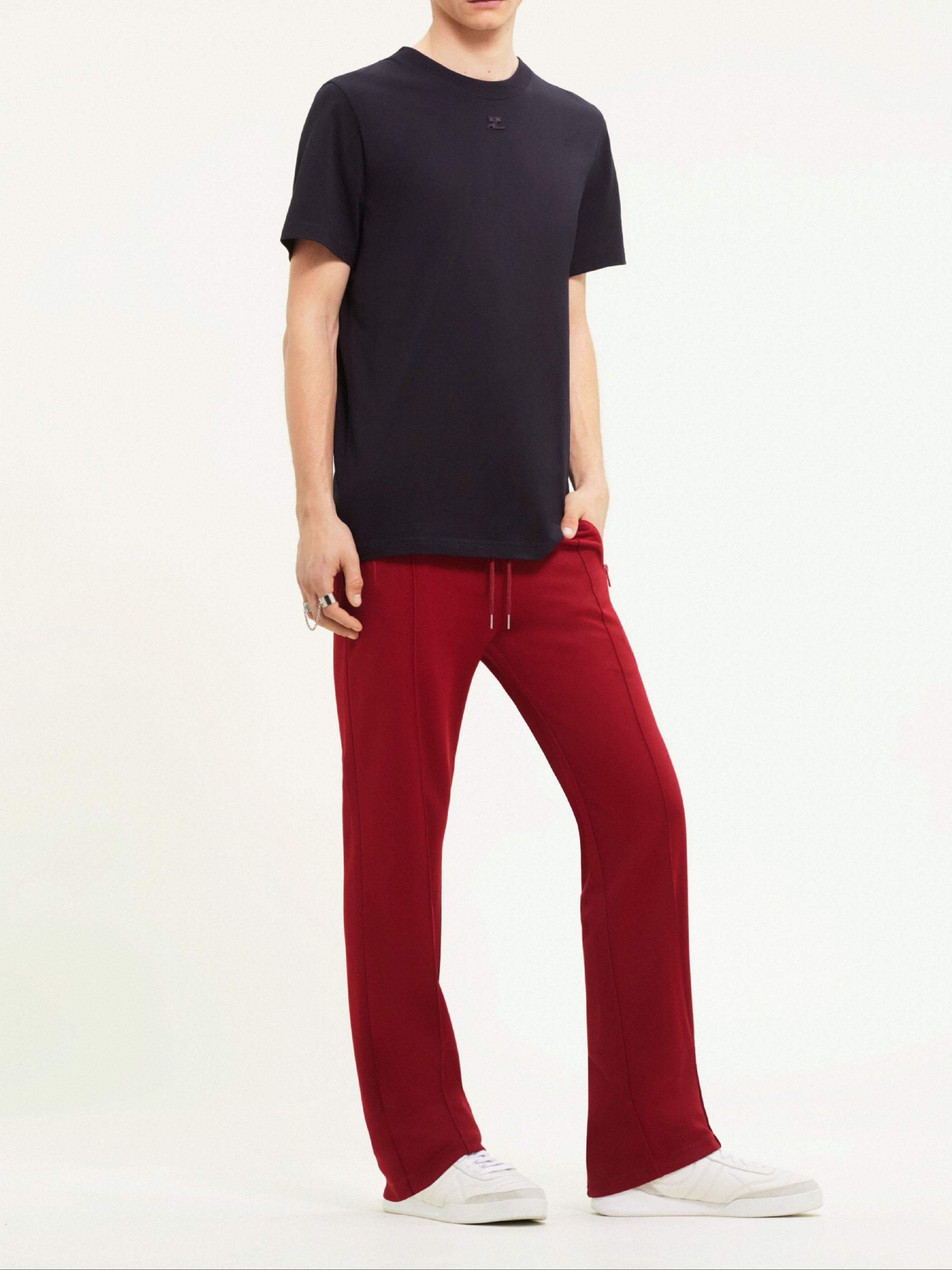 Interlock tracksuit Pant - Red