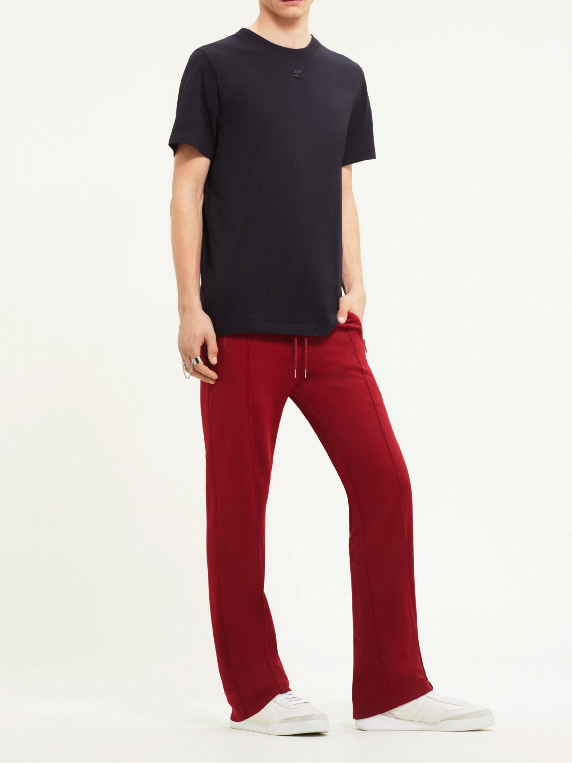 Interlock tracksuit Pant - Red