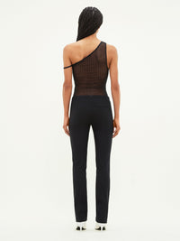 Asymetrical diamonds Top - Black