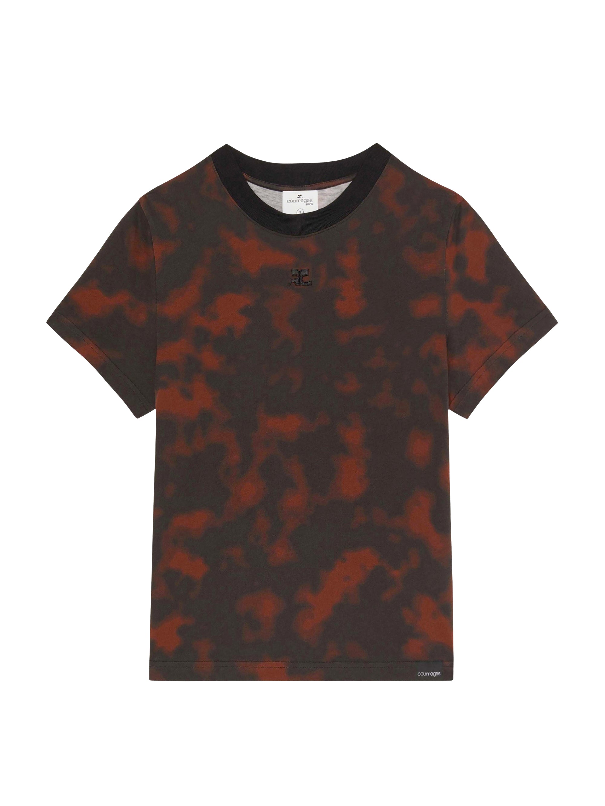 Tortoise ac straight T-shirt - Havana & Tortoise