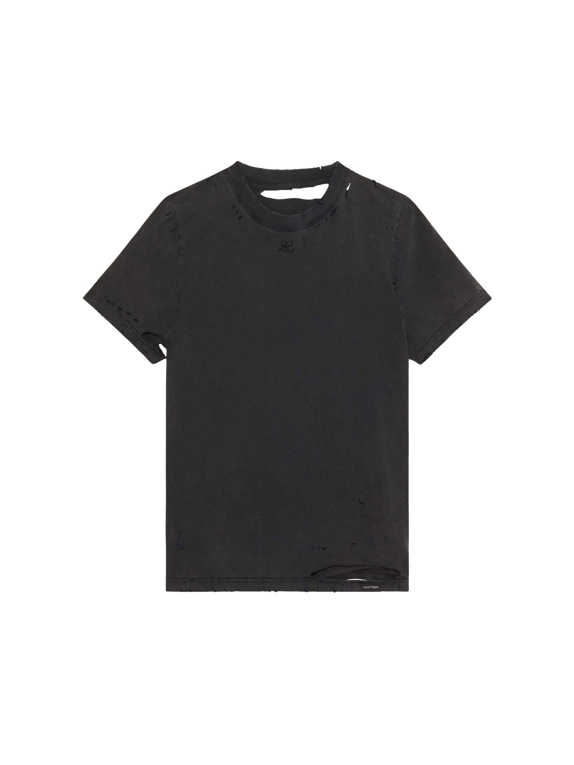 Destroyed ac T-shirt - Grey