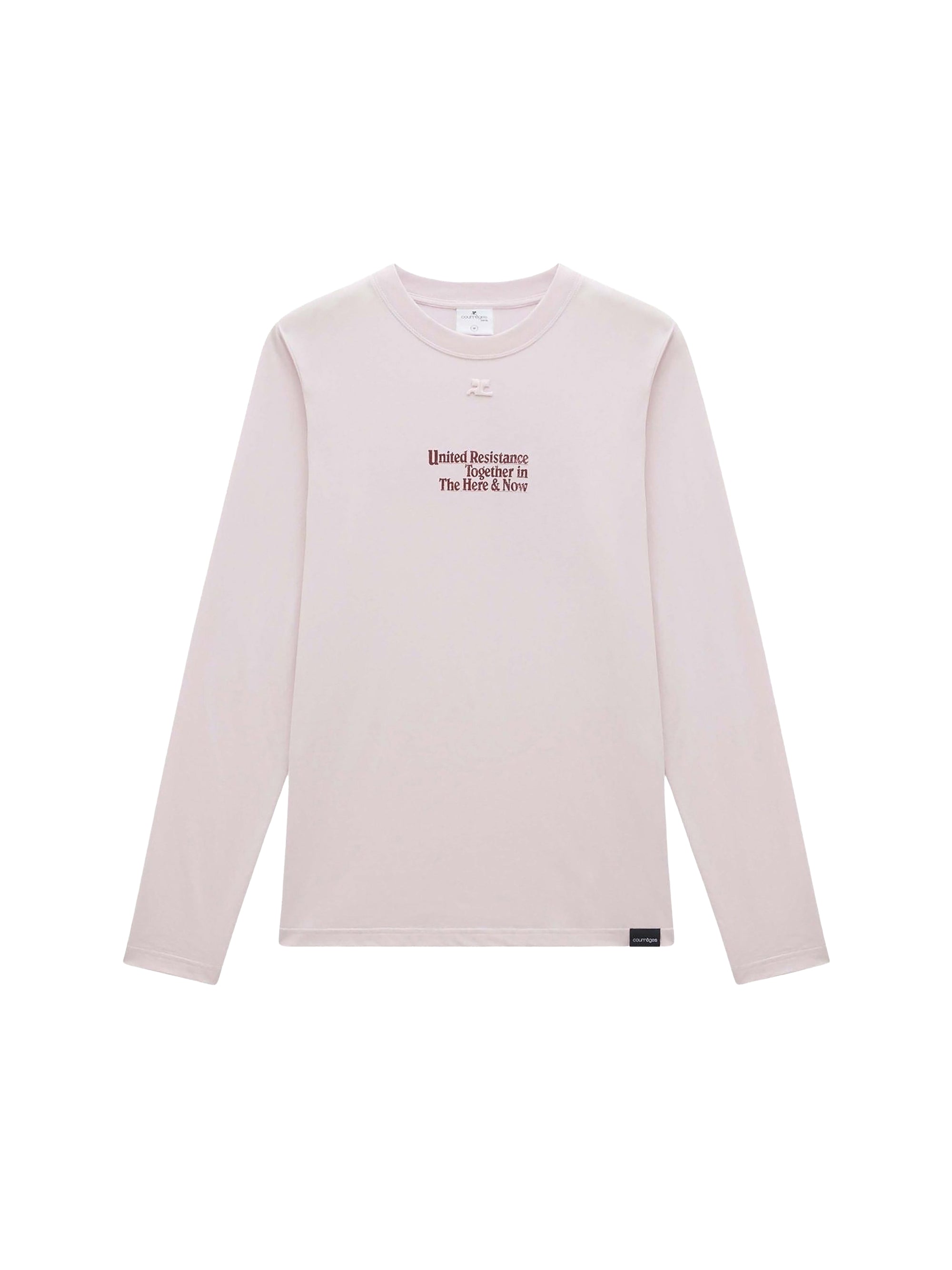 AC logo print T-shirt - Pink