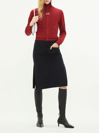 Interlock tracksuit zipped Sweatshirt - Red