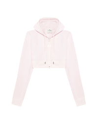 Cropped interlock Sweatshirt - Pink