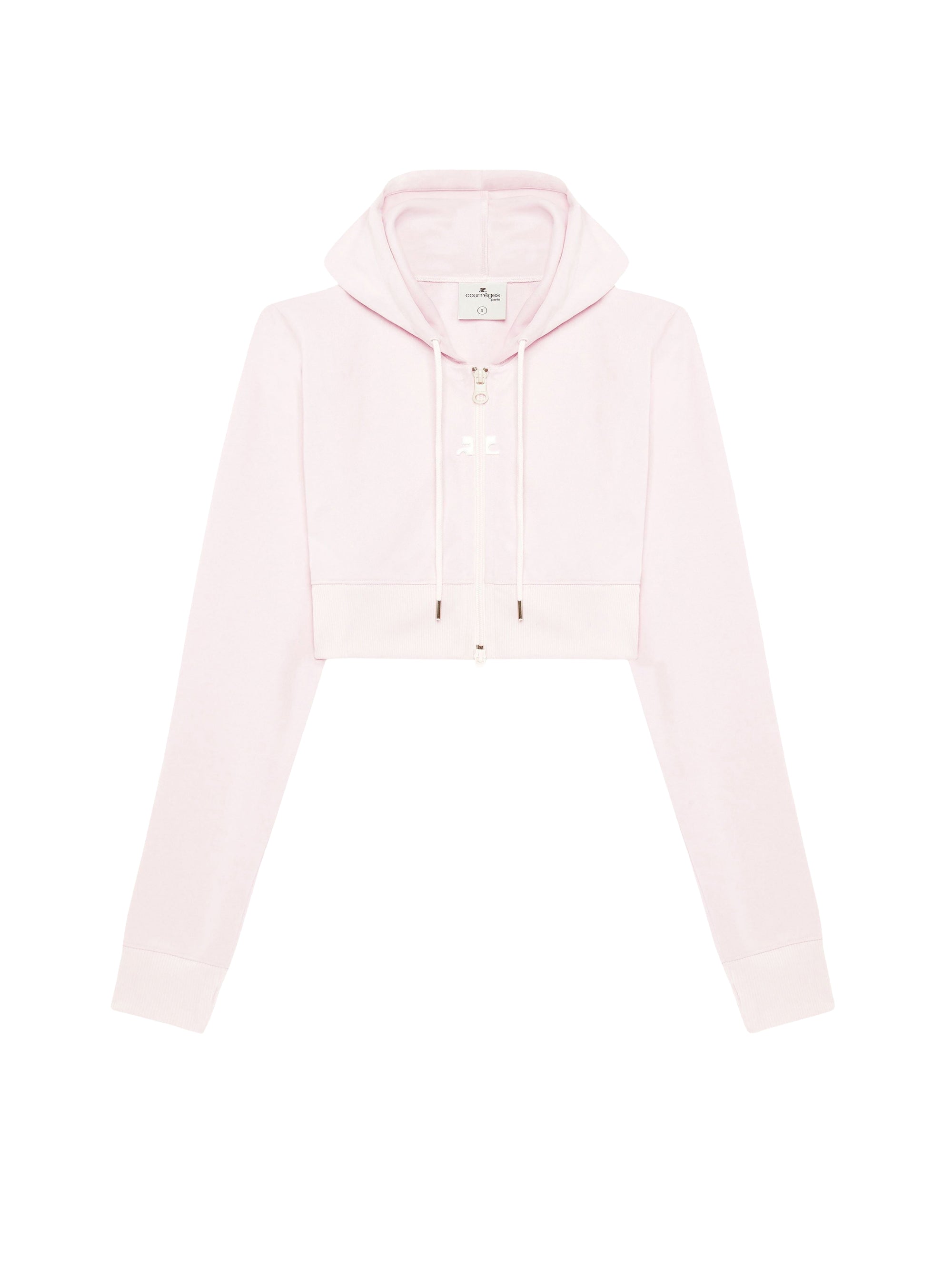 Cropped interlock Sweatshirt - Pink