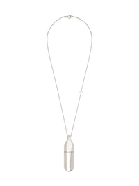 Flask Necklace - Silver
