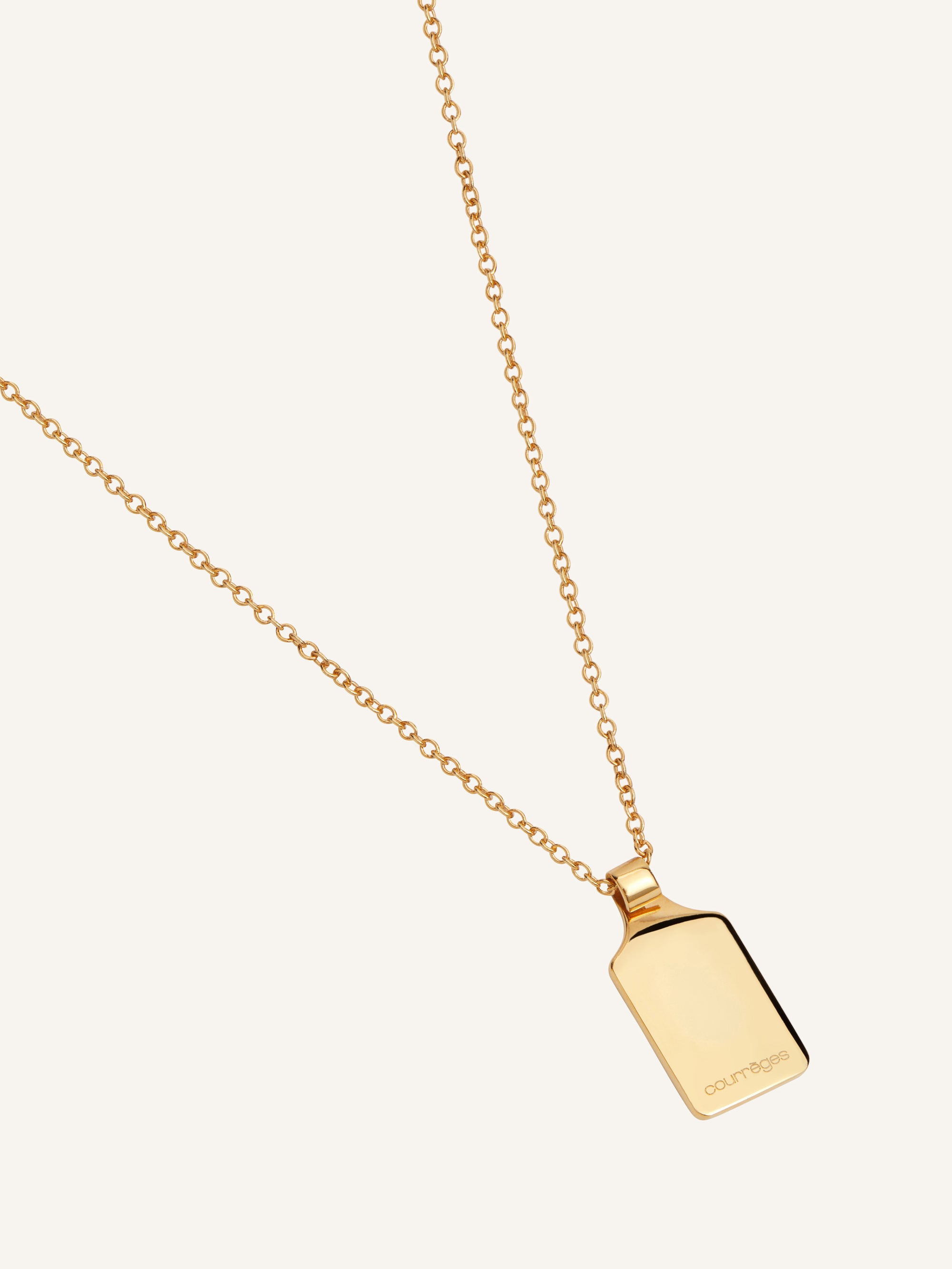 Little charm Necklace - Light Gold