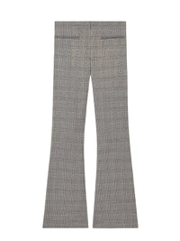 Heritage prince of wales wool Pant - Sand & Mud Brown