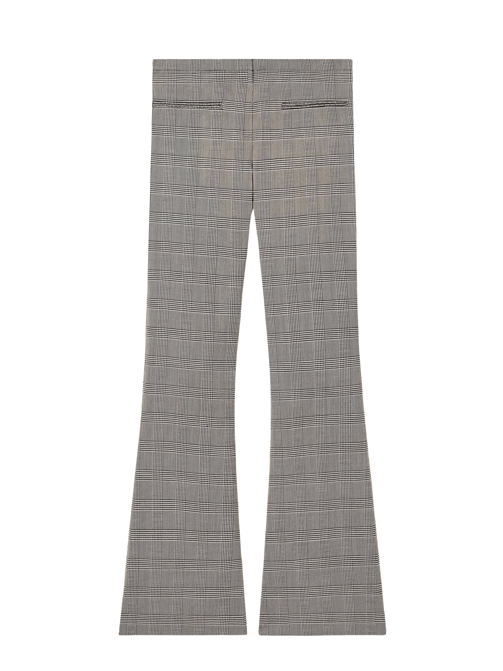 Heritage prince of wales wool Pant - Sand & Mud Brown