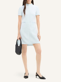 Twill a-line Dress - Iceberg