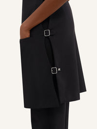 Multi sangle mini Dress - Black