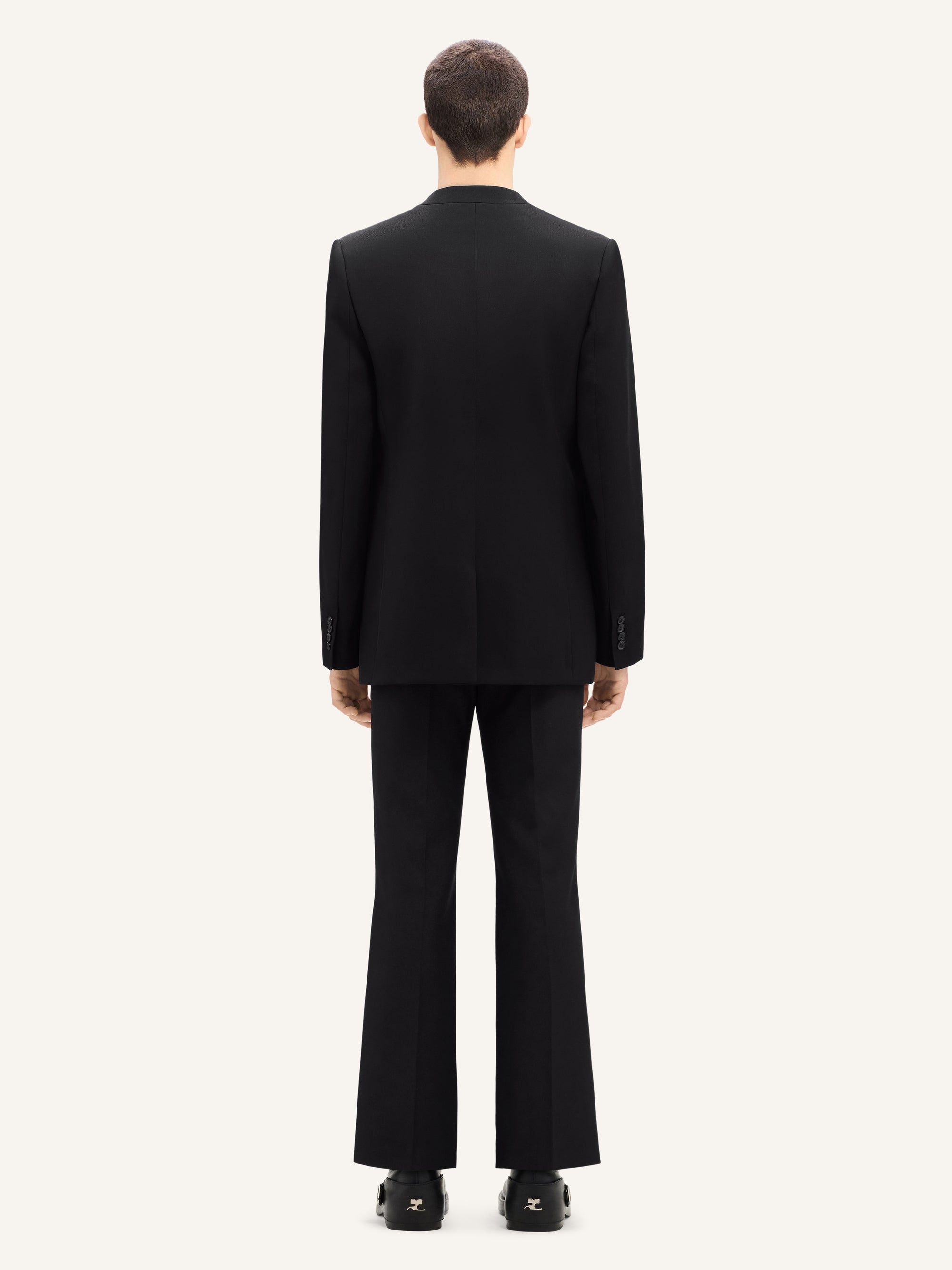 Hyperbole wool tailored Jacket - Black