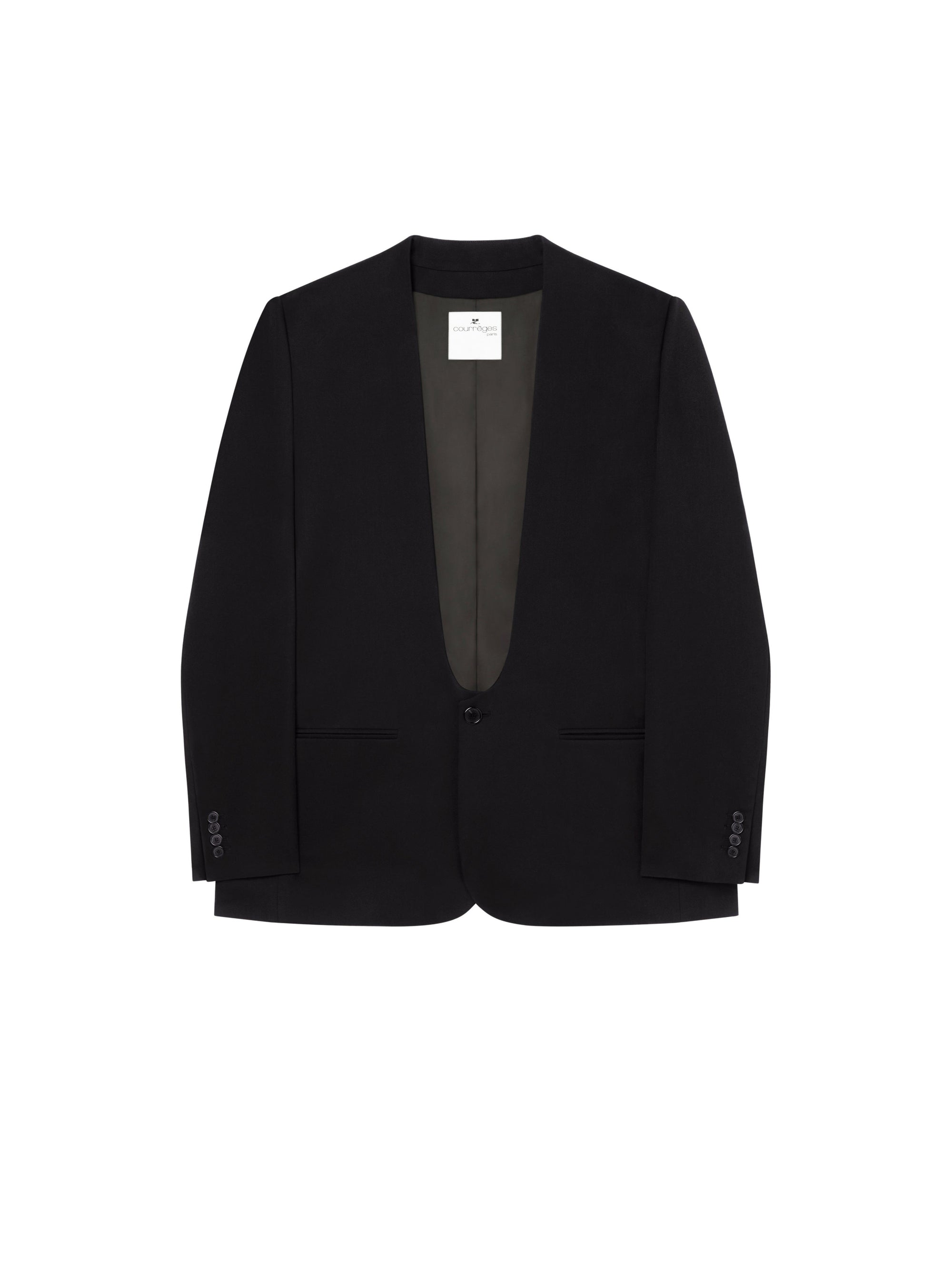 Hyperbole wool tailored Jacket - Black