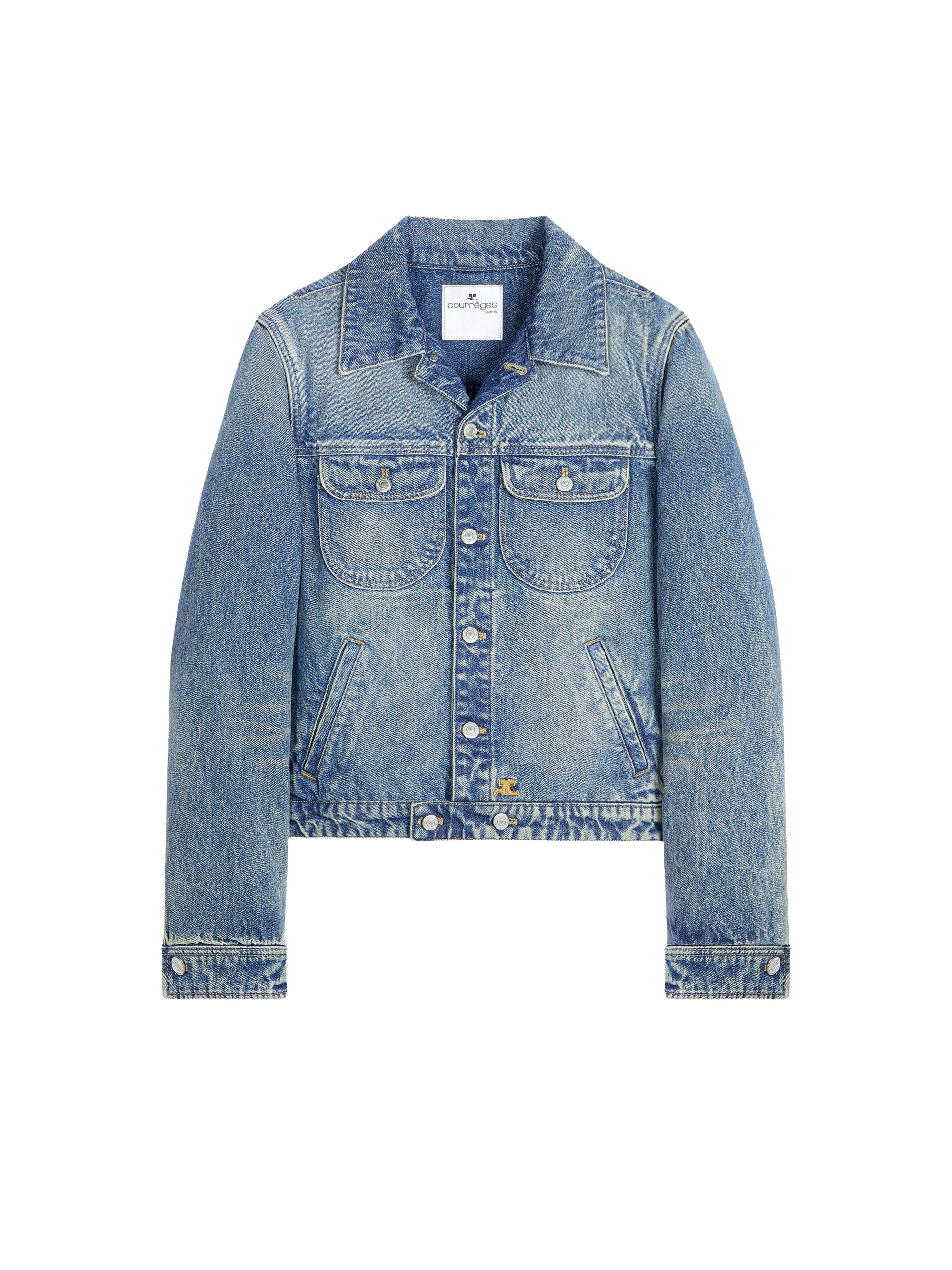 Denim trucker Jacket - Vintage Medium Blue