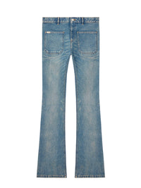 2-pocket denim bootcut Pant - Vintage Medium Blue