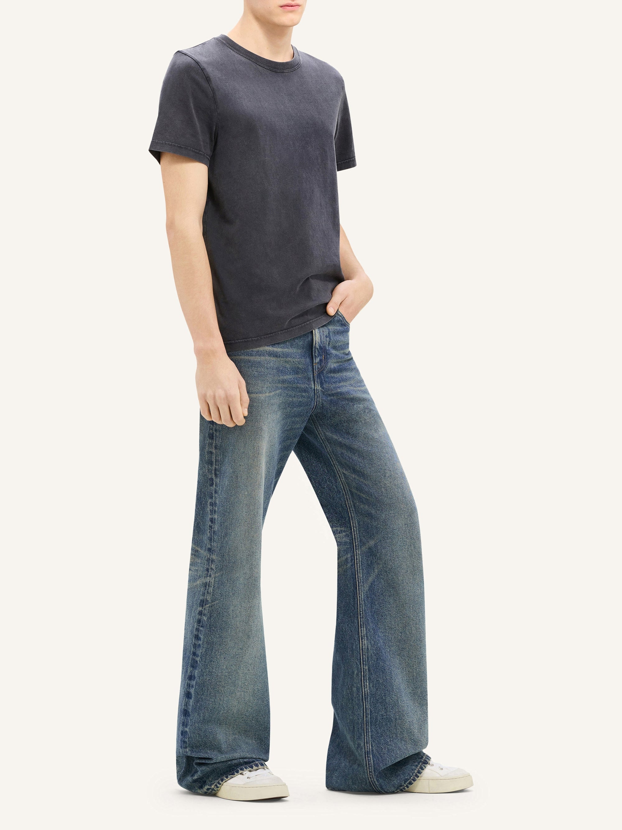 Hammer denim baggy Pant - Vintage Medium Blue