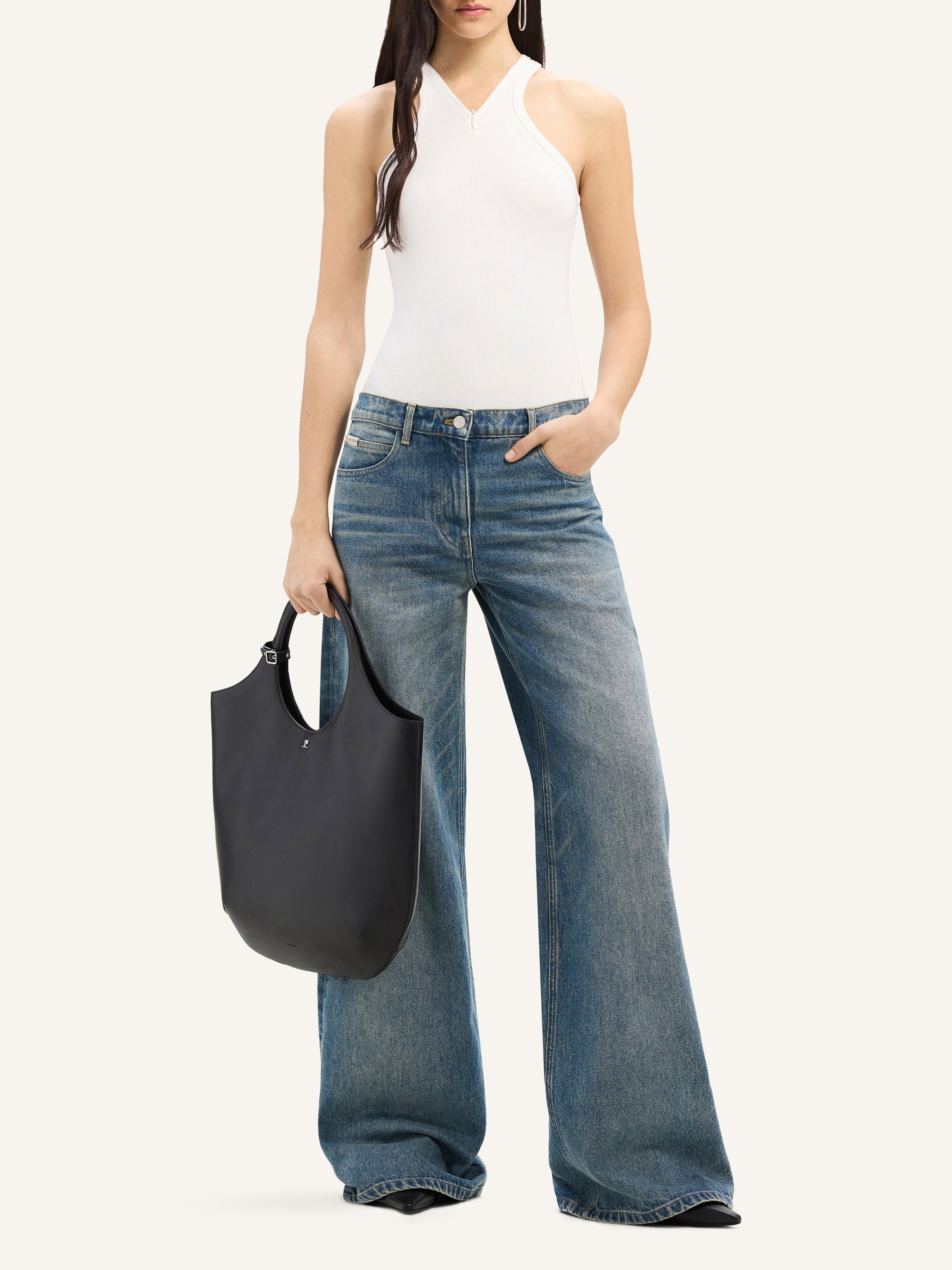 Hammer denim baggy Pant - Vintage Medium Blue
