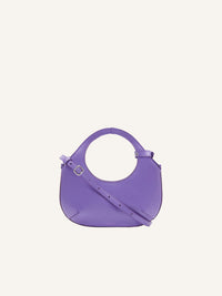 Mini holy leather Bag - Pure Purple