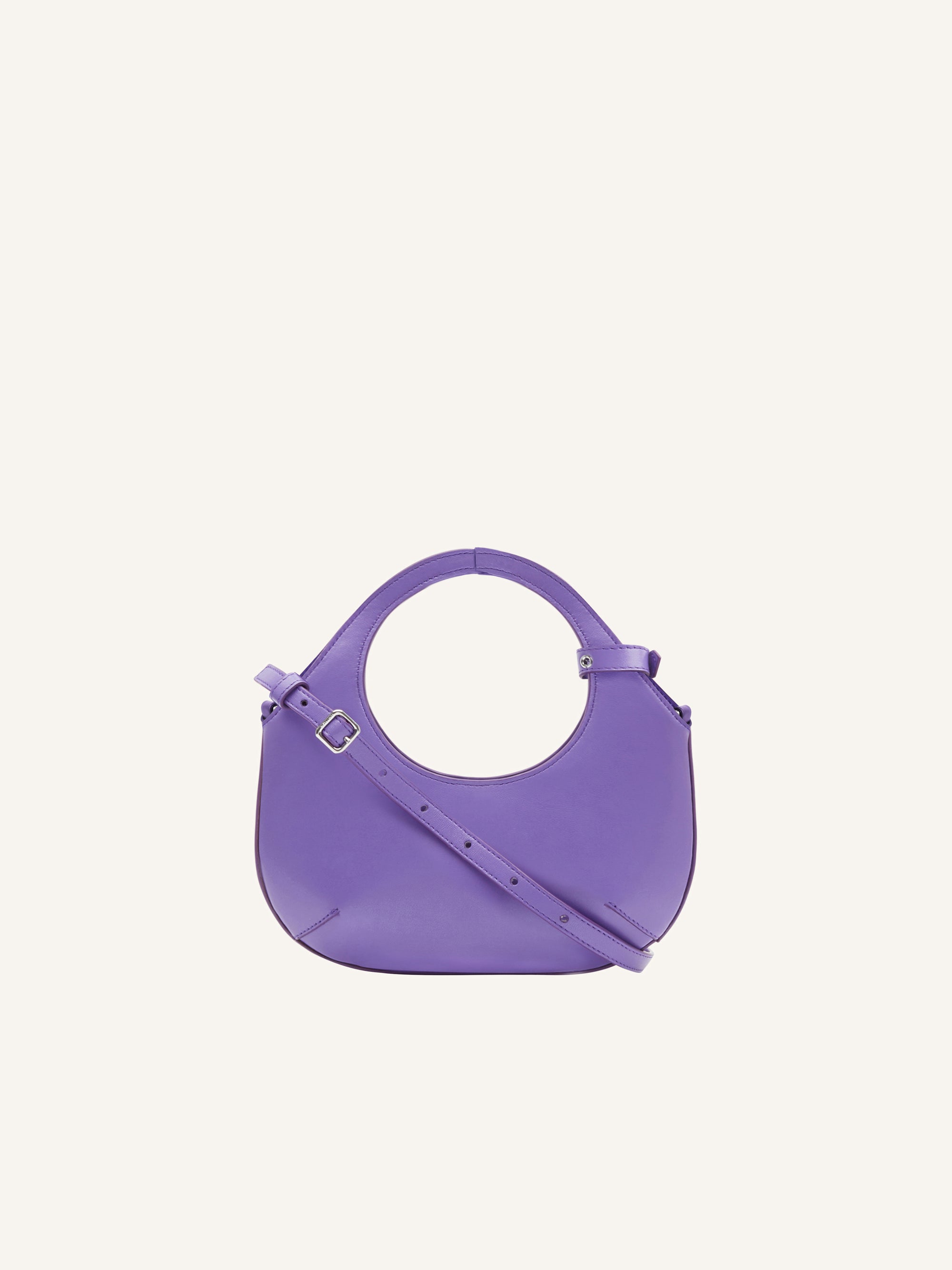 Mini holy leather Bag - Pure Purple