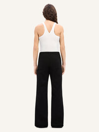 Criss cross 90's rib tank Top - Heritage White