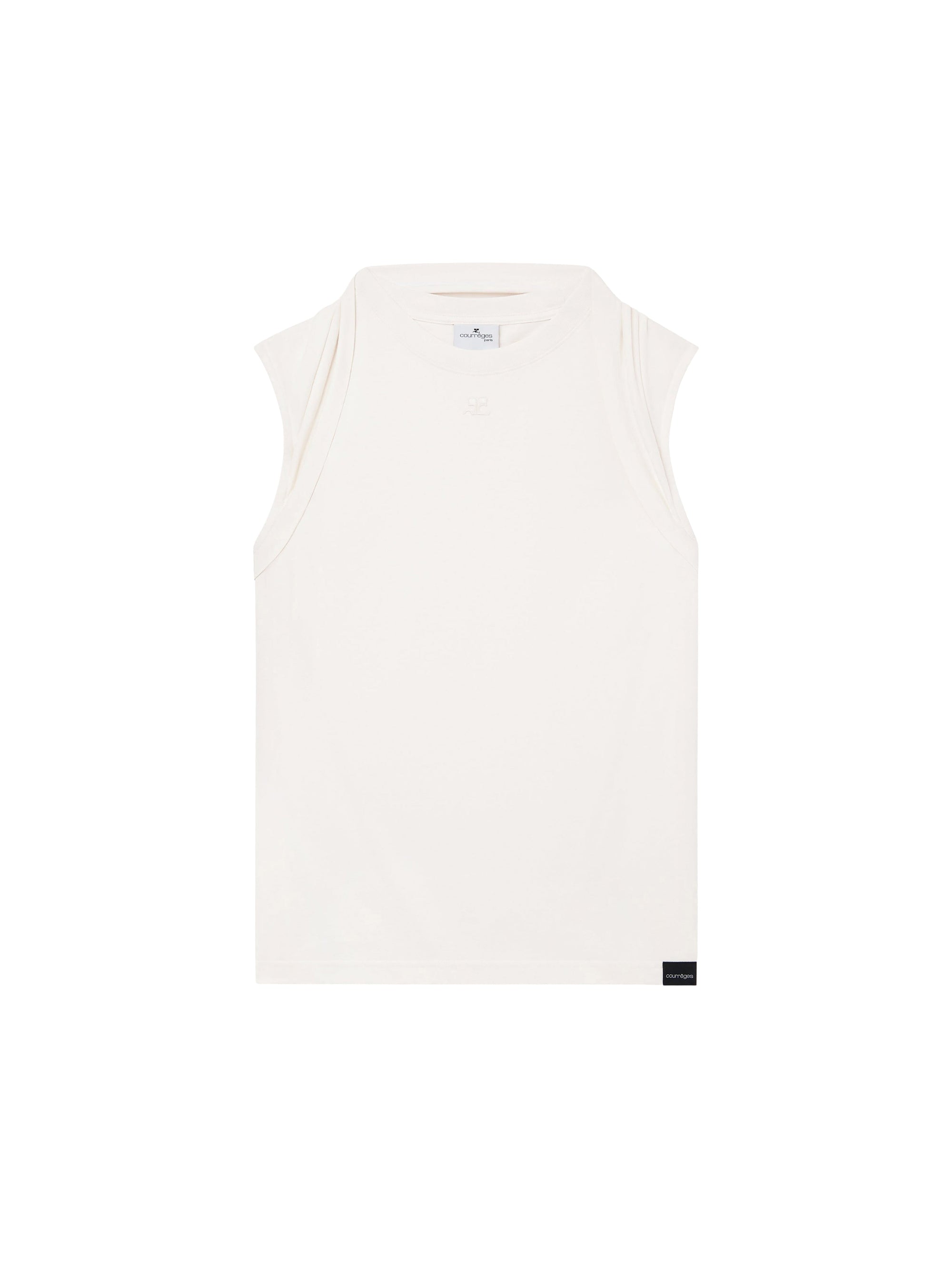 Draped tank Top - Natural