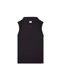 Draped tank Top - Black