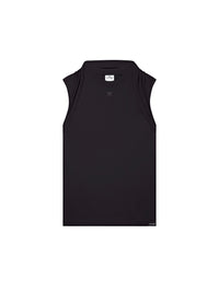 Draped tank Top - Black