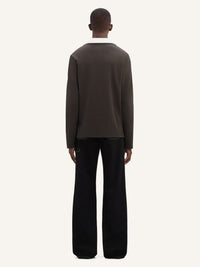 Contrasting cotton Polo Shirt - Brown