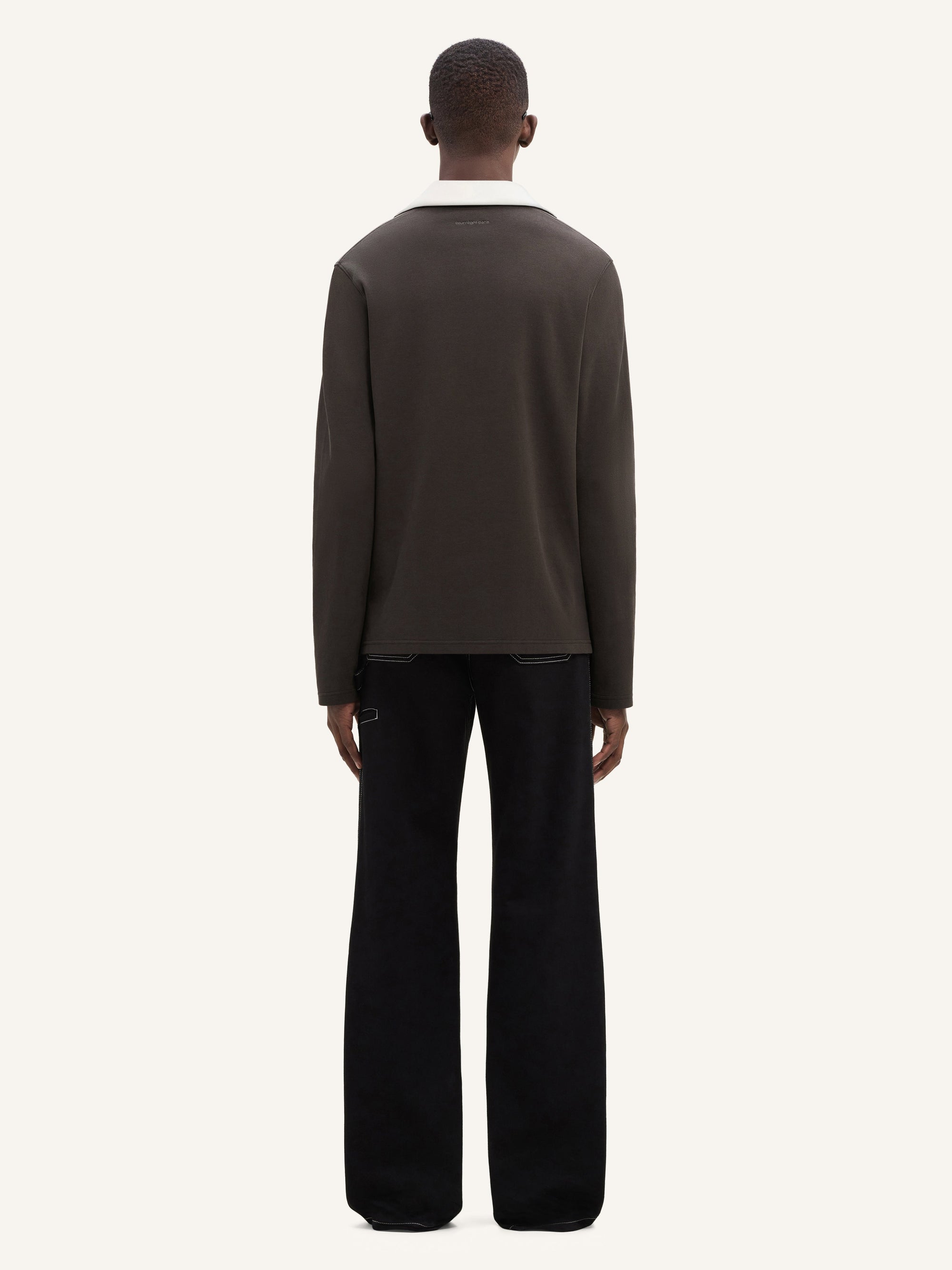 Ac cotton Polo - Mud Brown