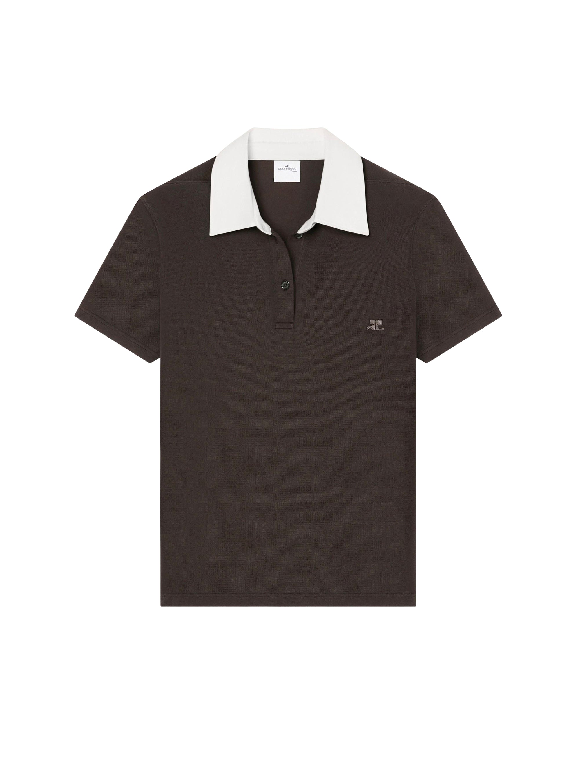 Ac cotton Polo - Mud Brown