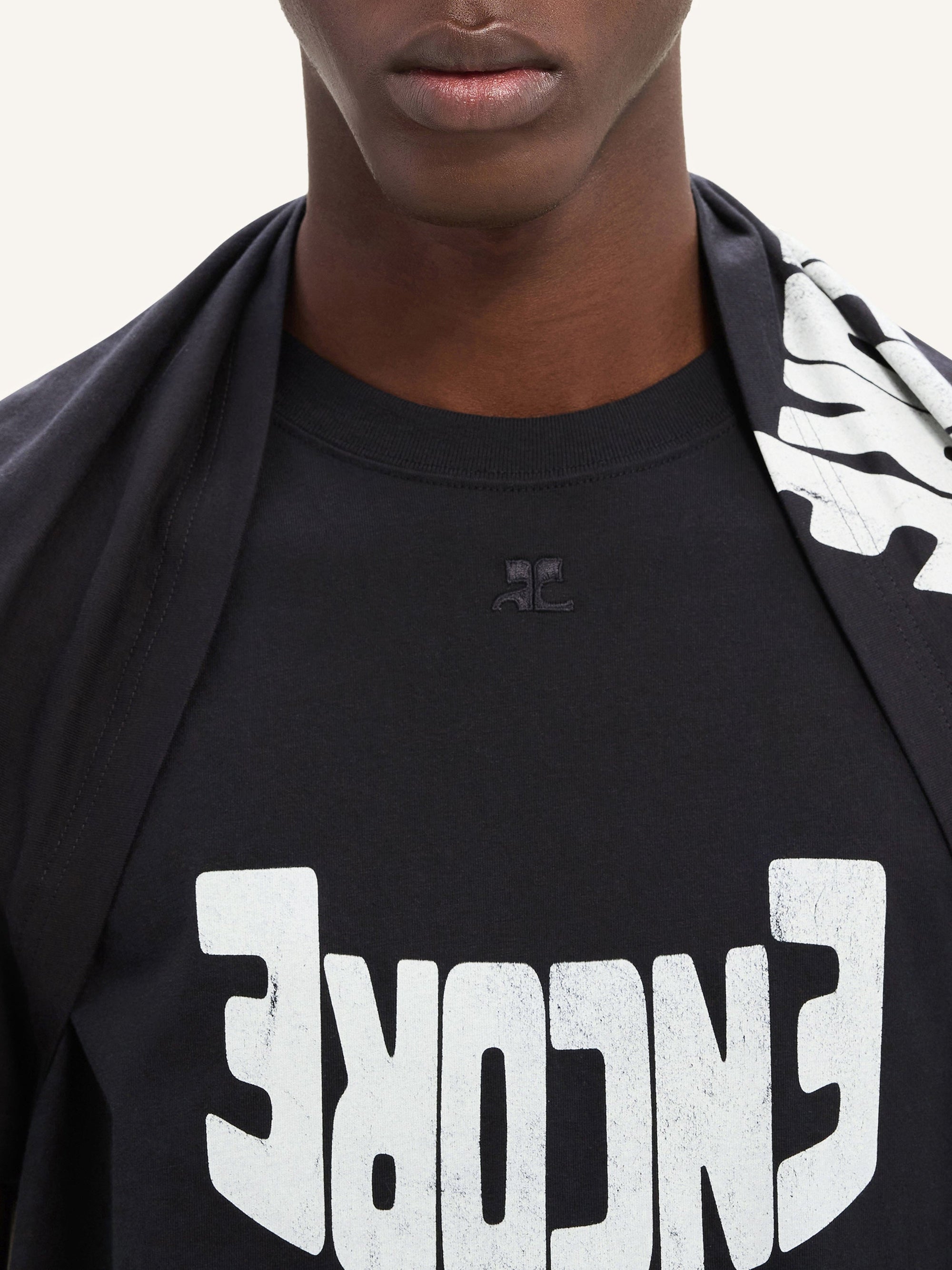 Encore T-Shirt - Black & Natural