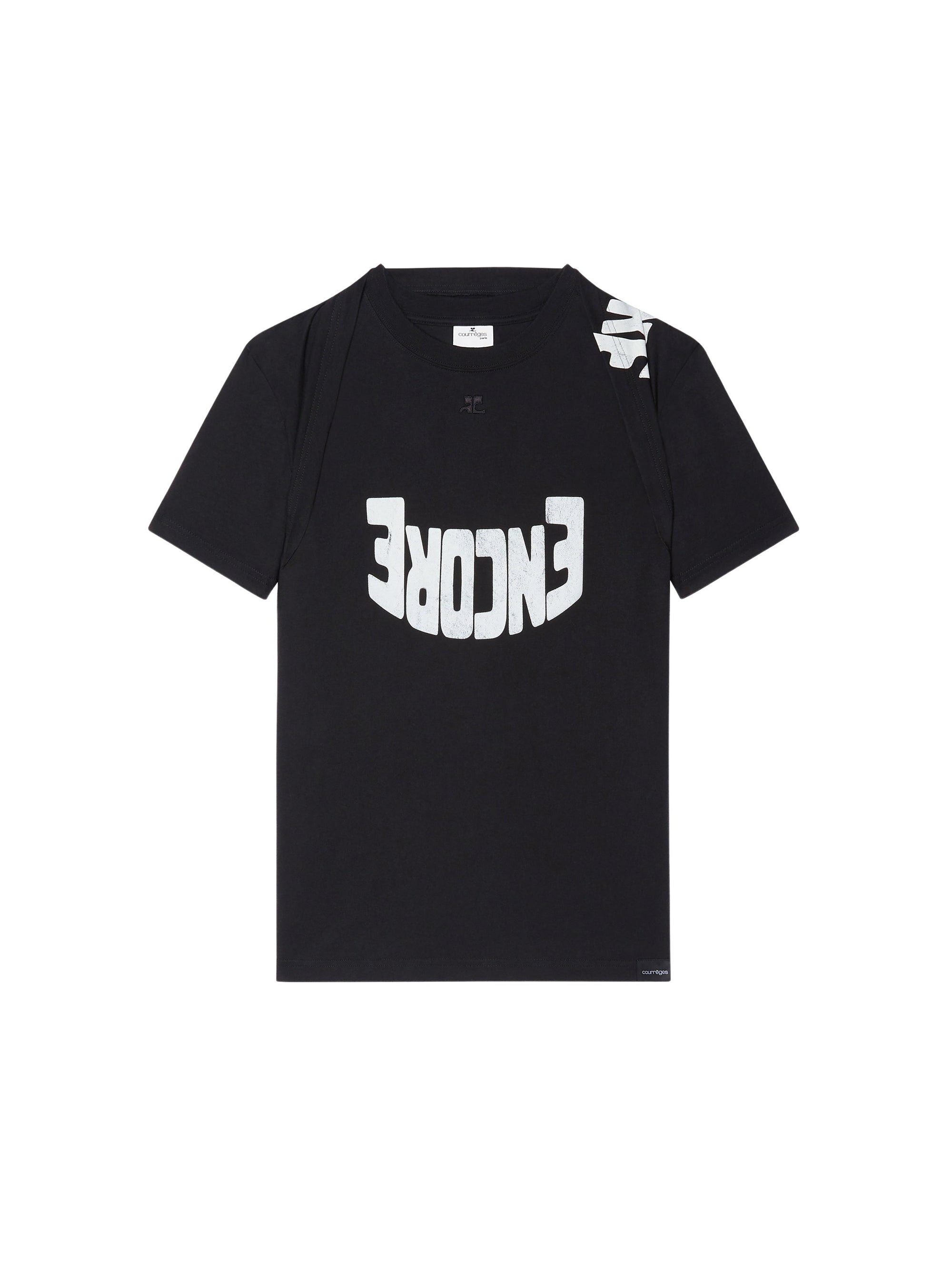 Encore T-Shirt - Black & Natural