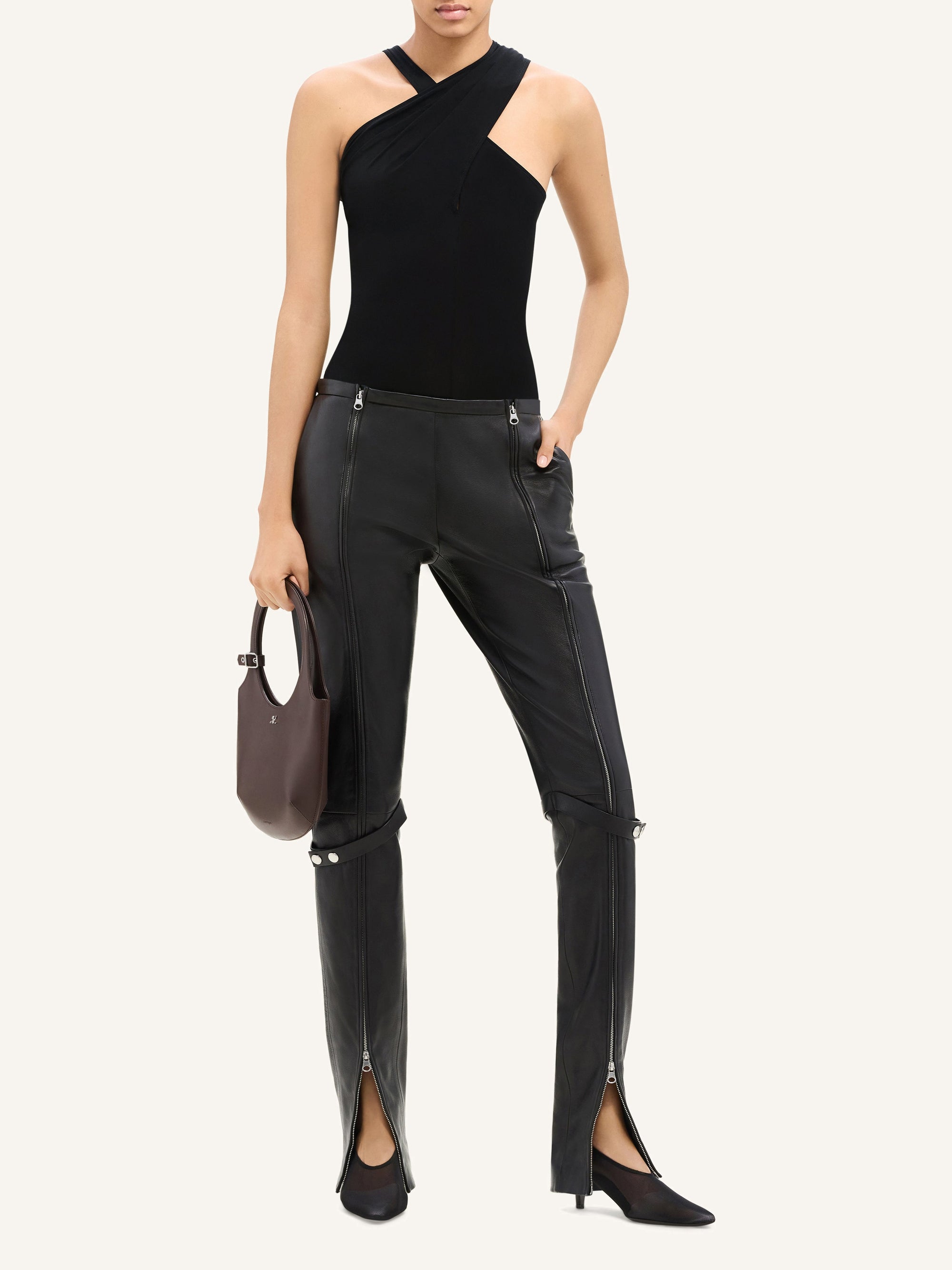 Criss cross Top - Black