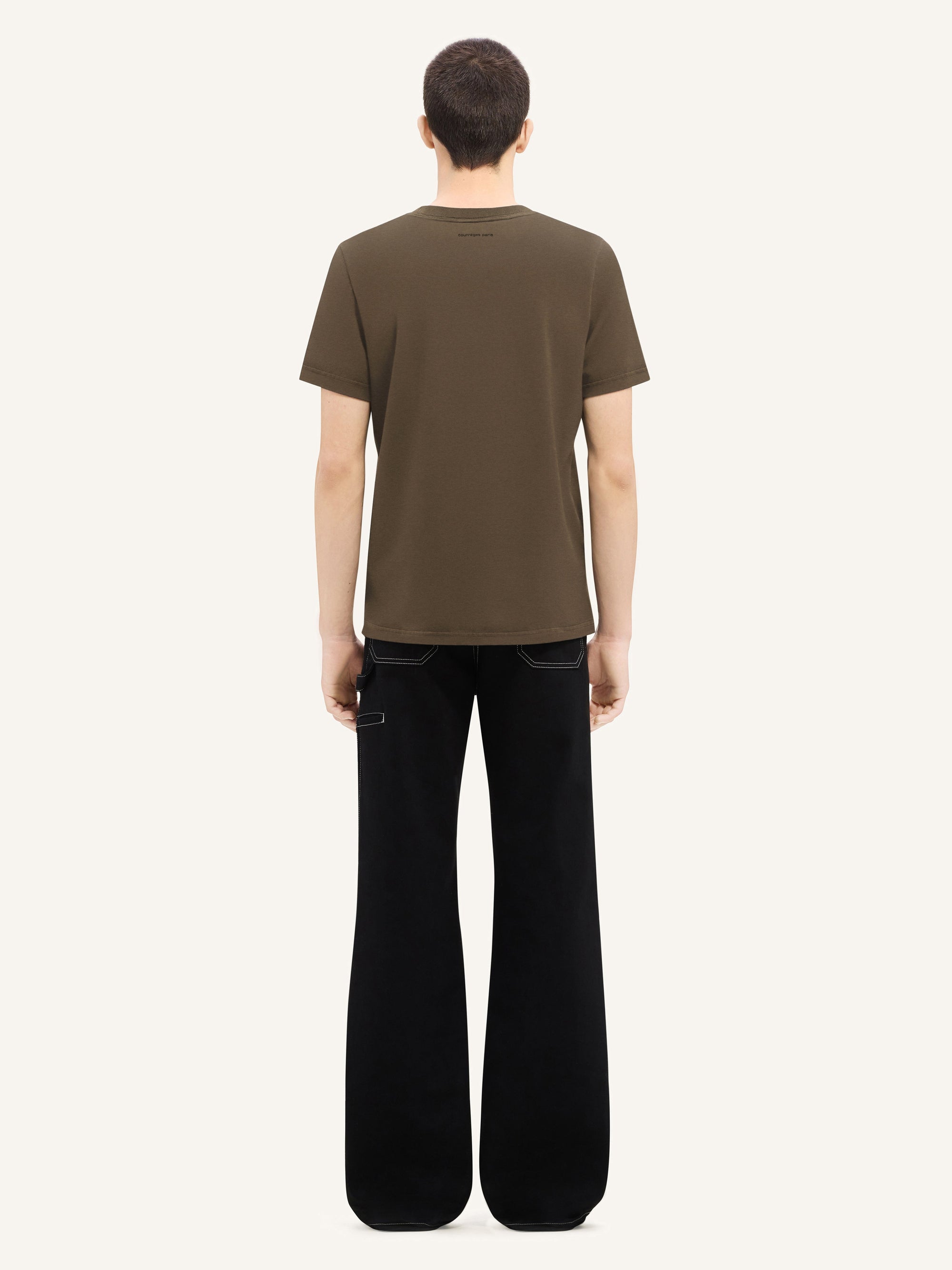 Encore T-Shirt - Bark & Black