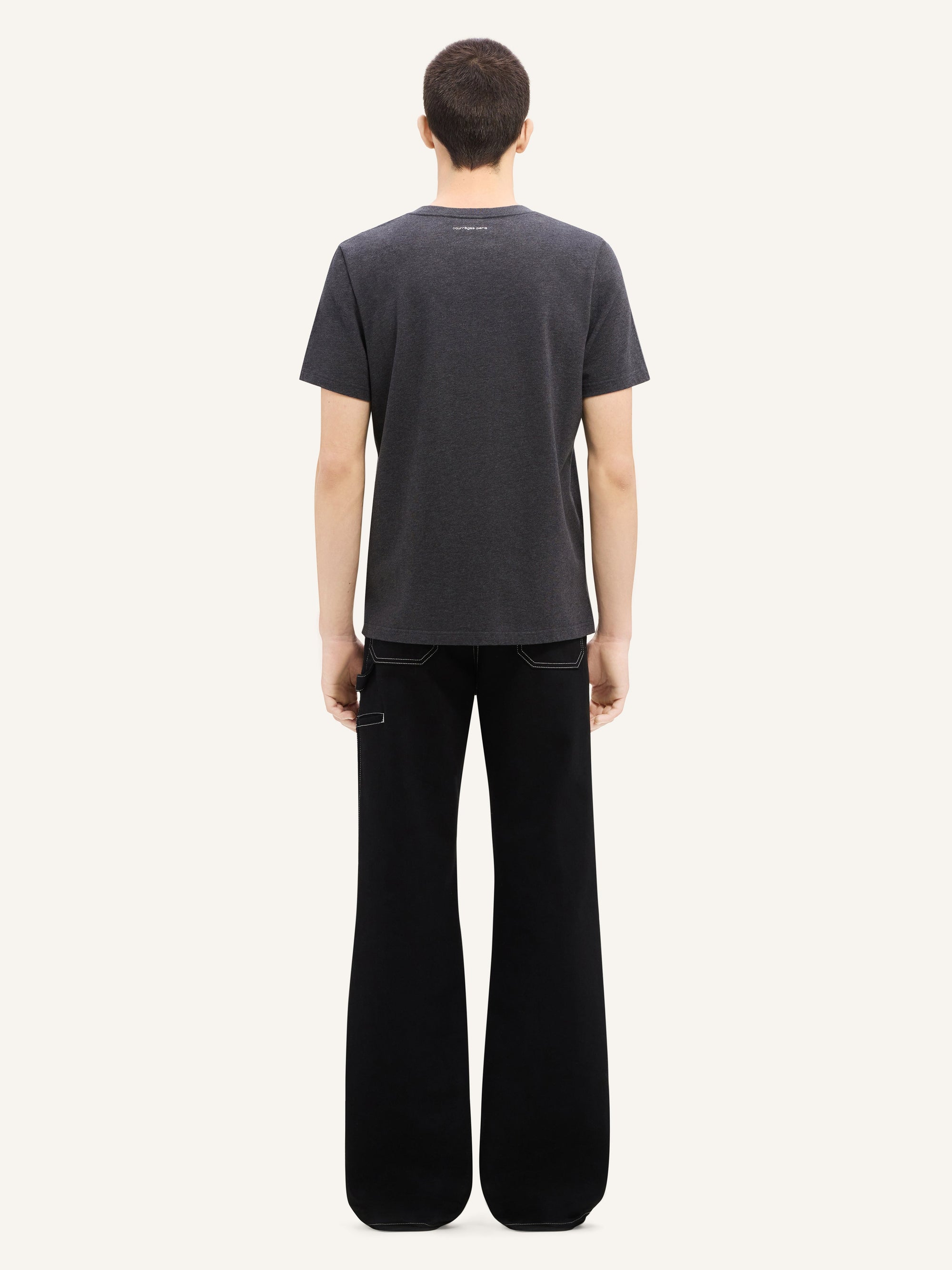 Encore T-Shirt - Dark Grey & Natura