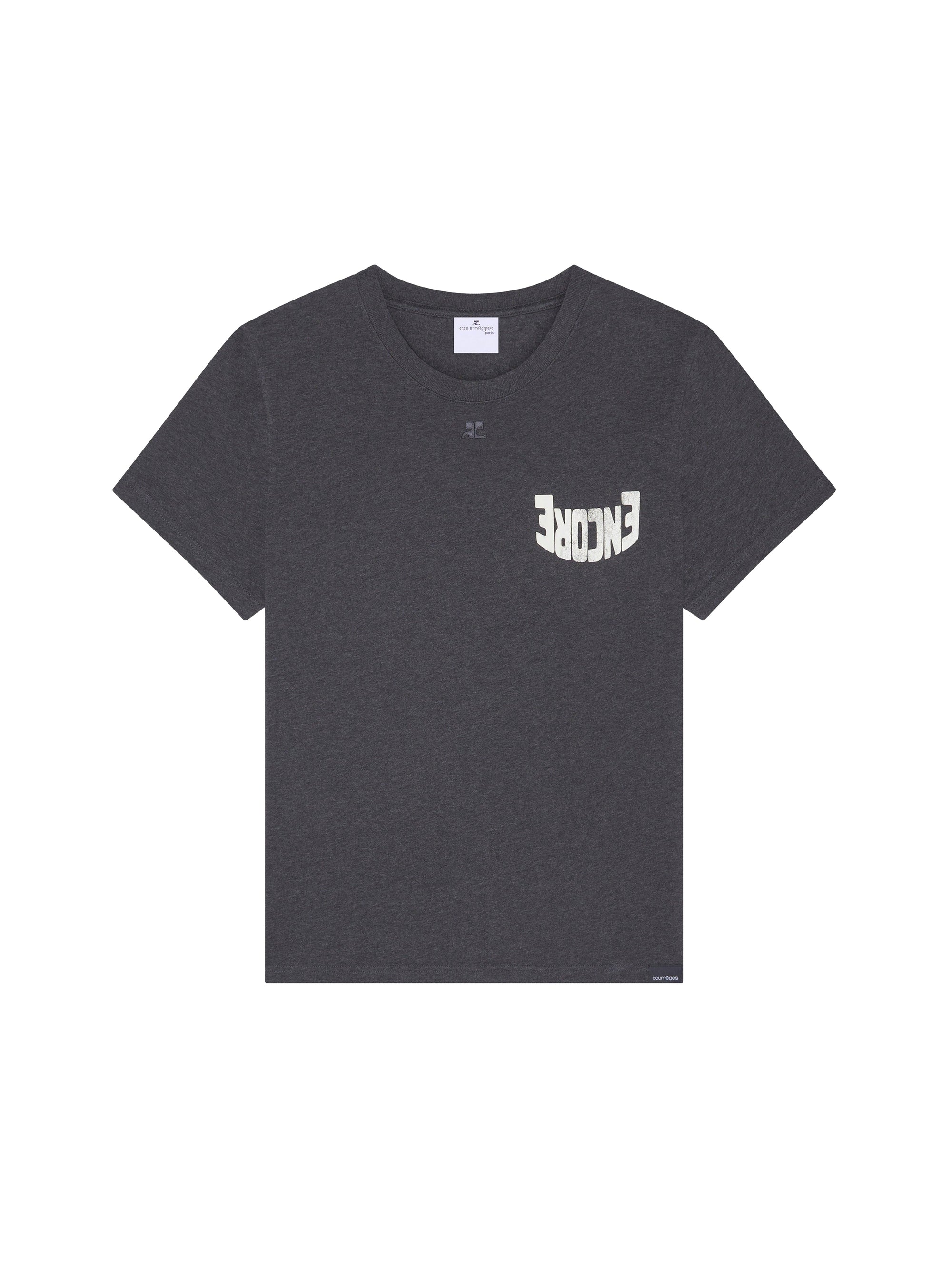 Encore T-Shirt - Dark Grey & Natura