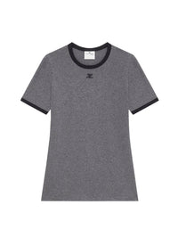 Signature contrast T-Shirt - Dark Grey & Black