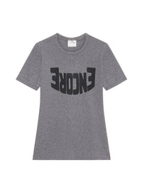 Encore contrast T-Shirt - Dark Grey & Black