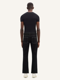 Encore contrast T-Shirt - Black & Natural