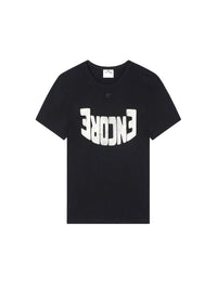 Encore contrast T-Shirt - Black & Natural