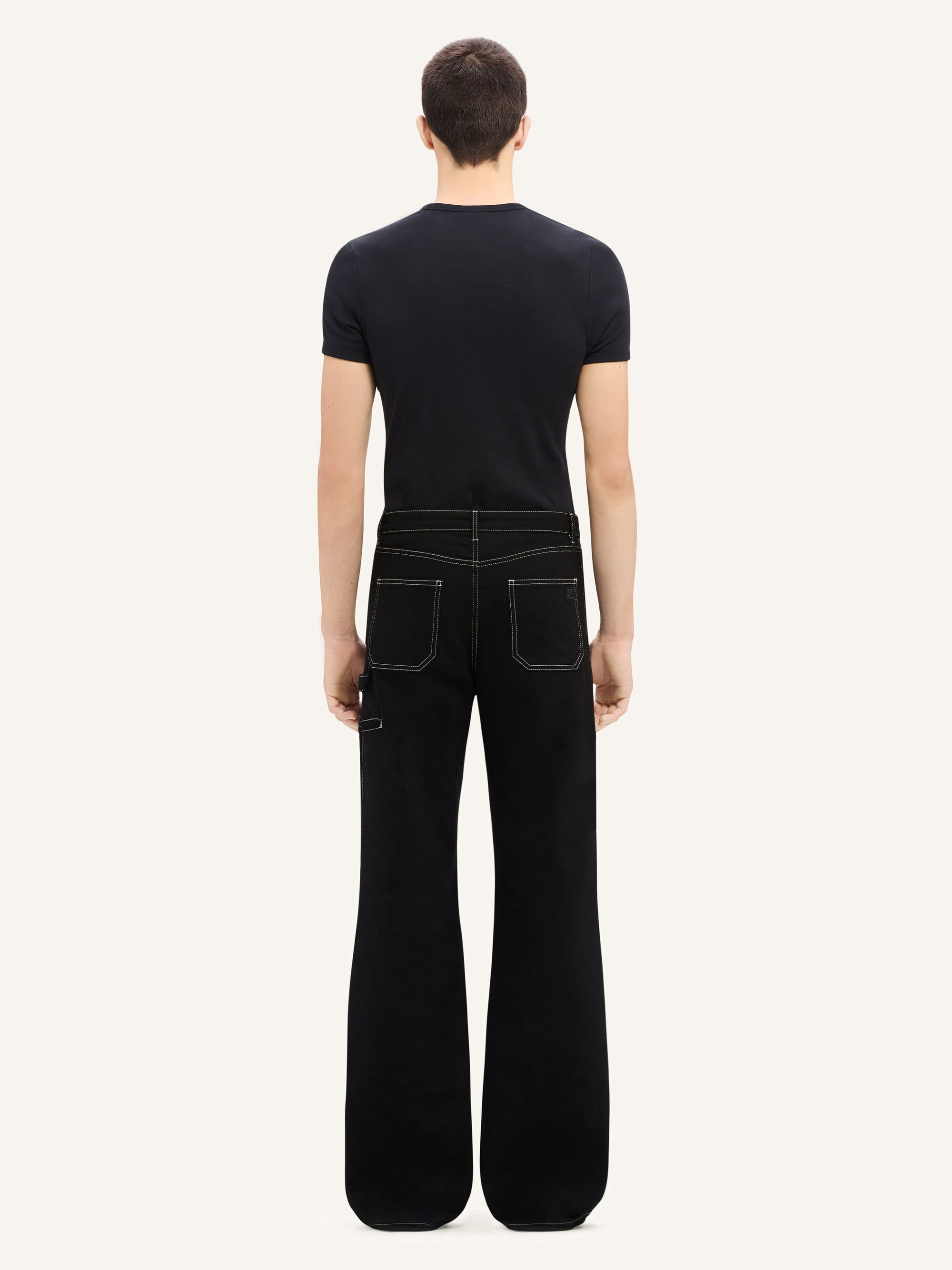 Encore contrast T-shirt - Black