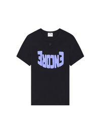 Encore contrast T-shirt - Black