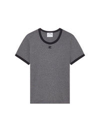 Signature contrast T-Shirt - Dark Grey & Black